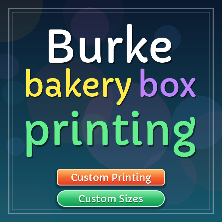 Burke bakery box printing