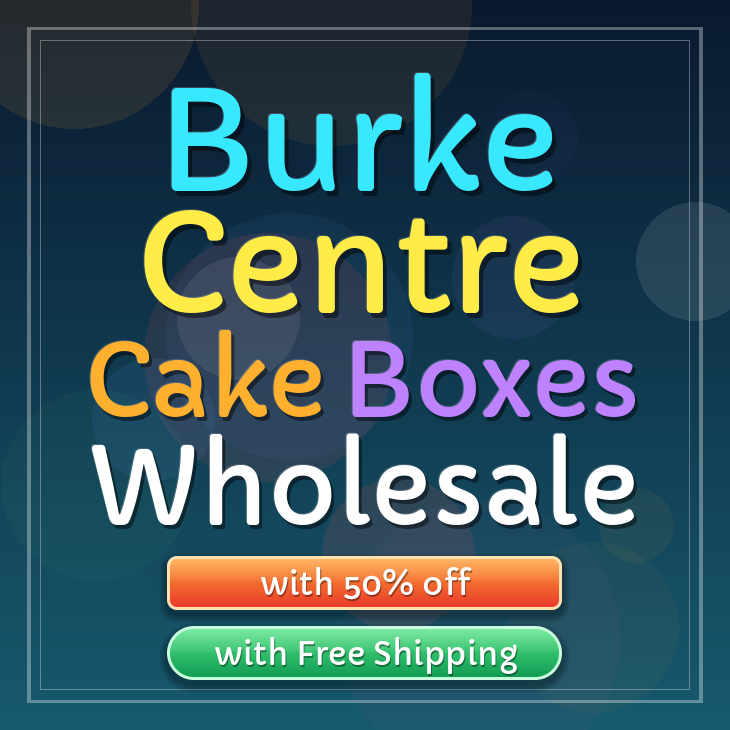 Burke Centre cake boxes