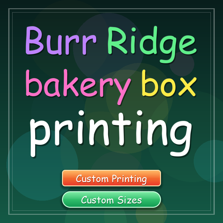 Burr Ridge bakery box printing