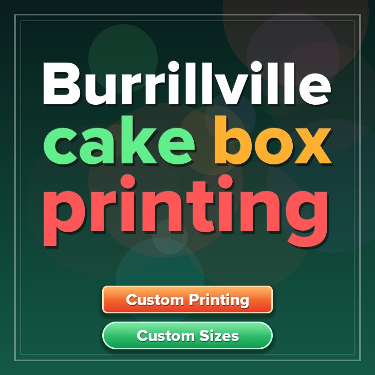 Burrillville cake box printing