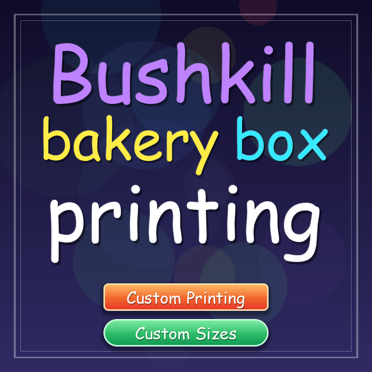 Bushkill bakery box printing