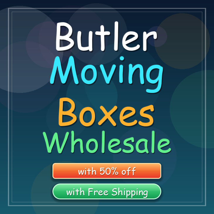 Butler moving boxes