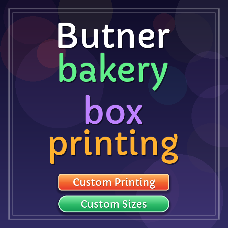 Butner bakery box printing