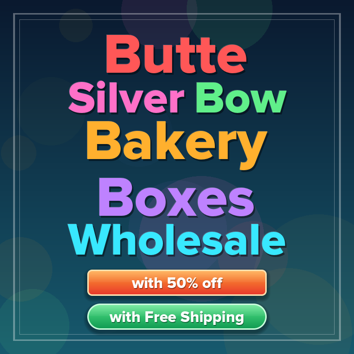 Butte Silver Bow bakery boxes
