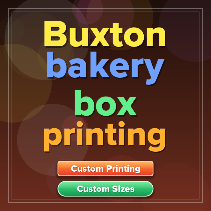 Buxton bakery box printing