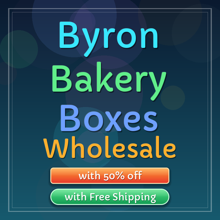 Byron bakery boxes
