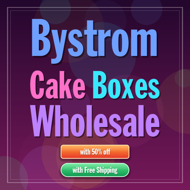Bystrom cake boxes