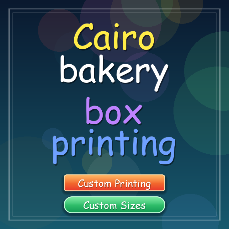 Cairo bakery box printing