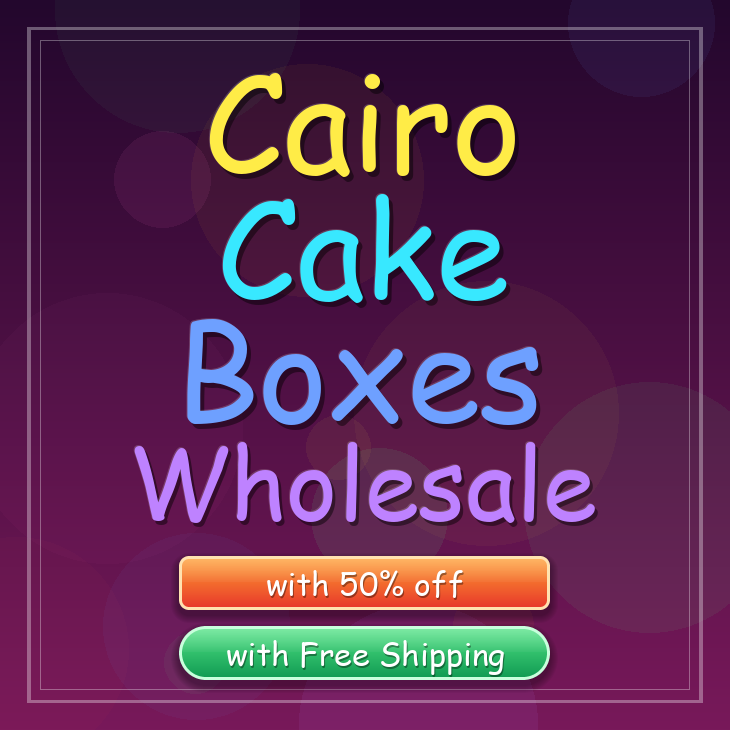 Cairo cake boxes