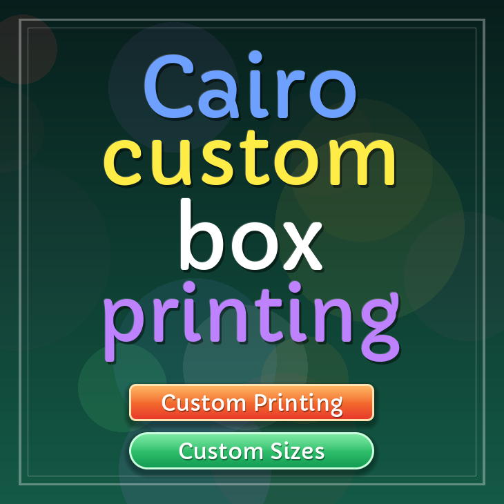 Cairo custom box printing