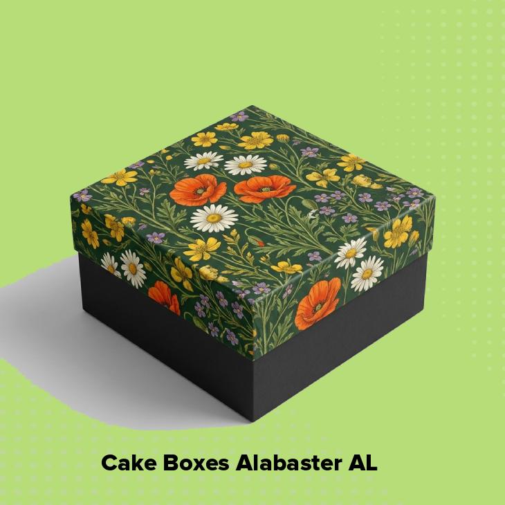 Cake boxes alabaster al