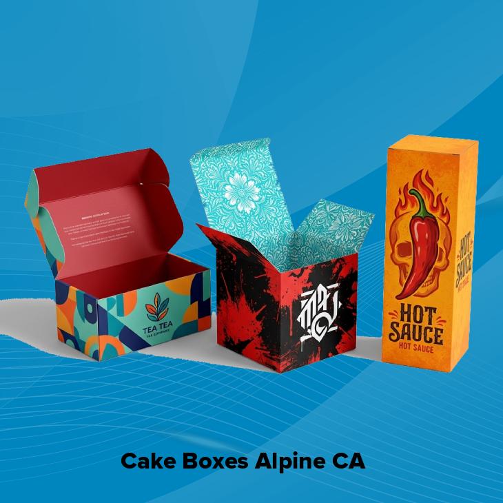 Cake boxes alpine ca