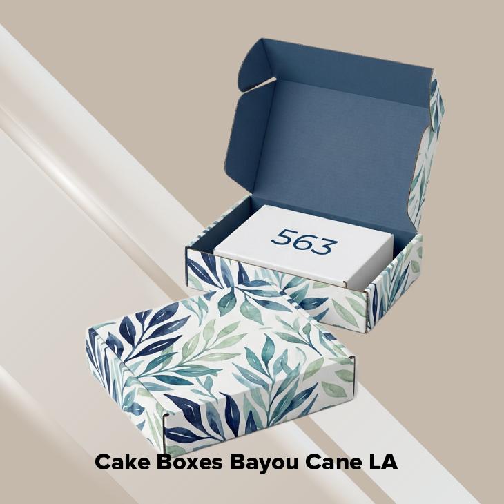 Cake boxes bayou cane la