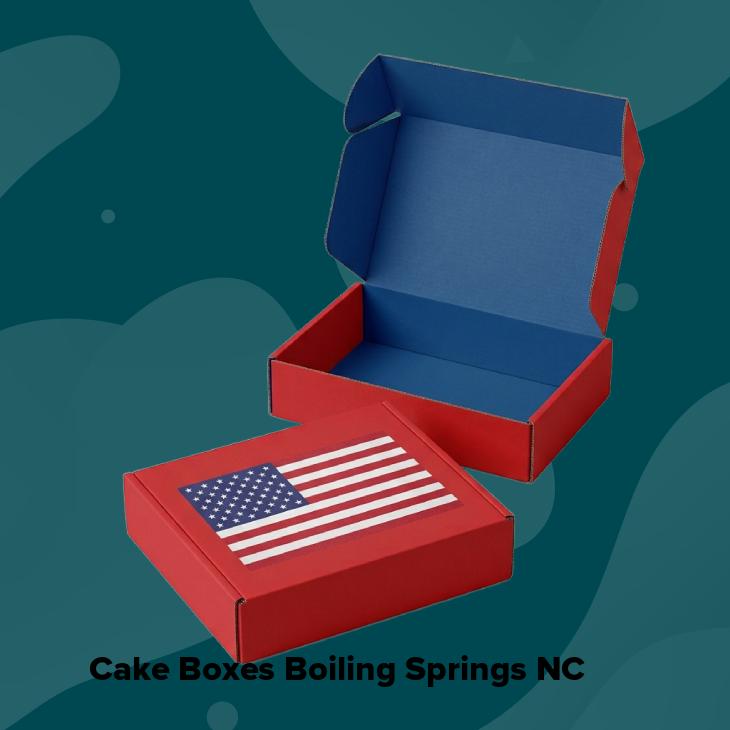 Cake boxes boiling springs nc