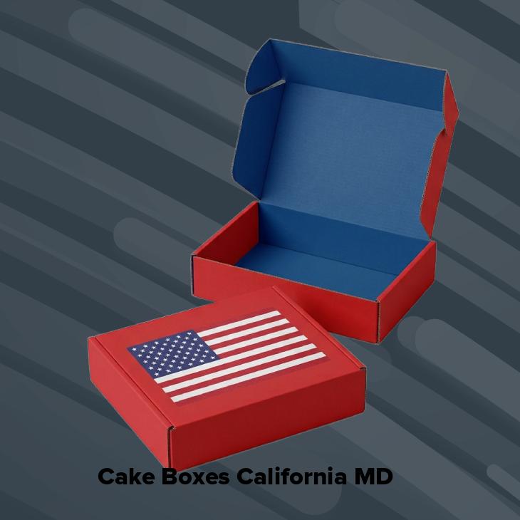 Cake boxes california md