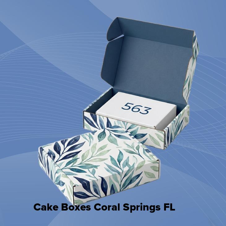 Cake boxes coral springs fl