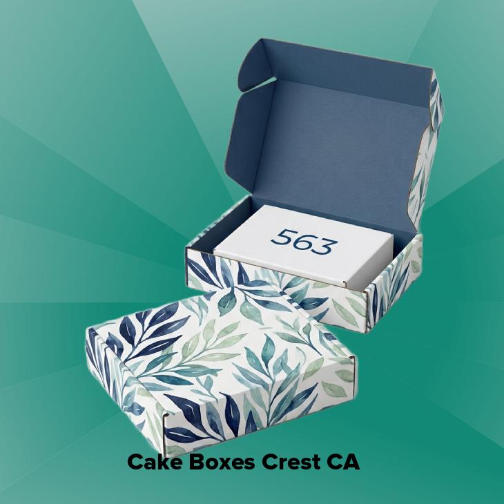 Cake boxes crest ca