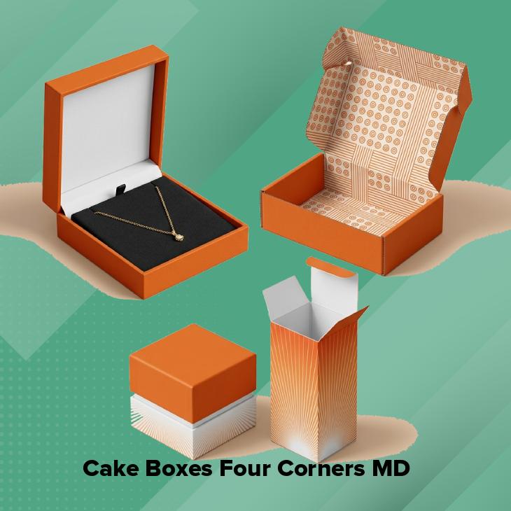 Cake boxes four corners md