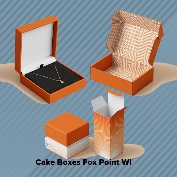 Cake boxes fox point wi