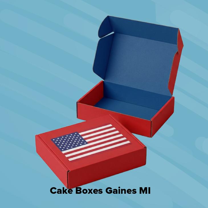 Cake boxes gaines mi