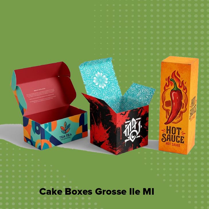 Cake boxes grosse ile mi