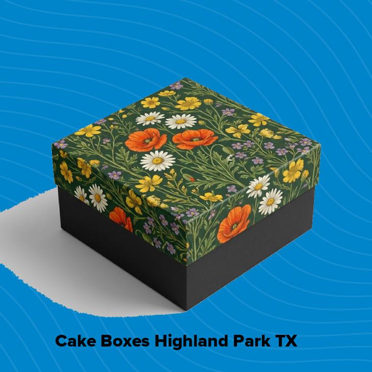 Cake boxes highland park tx