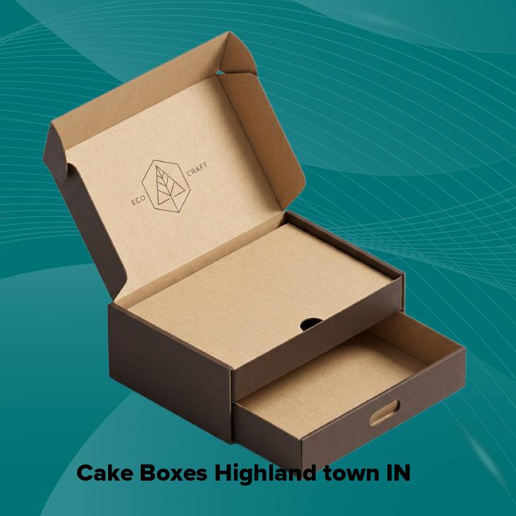 Cake boxes highland town in