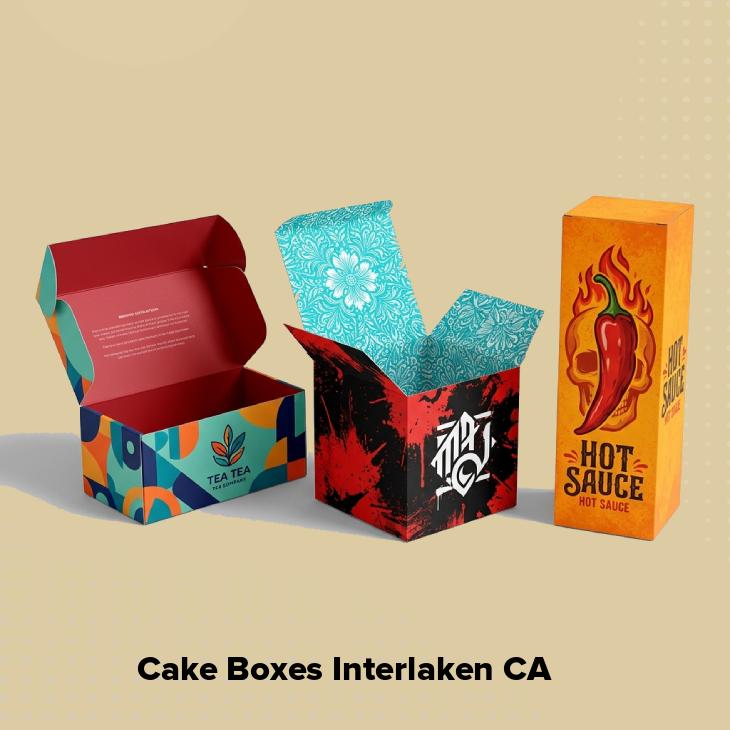 Cake boxes interlaken ca
