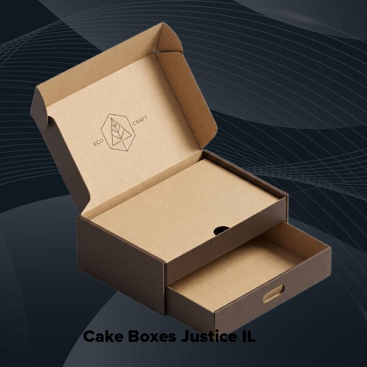 Cake boxes justice il