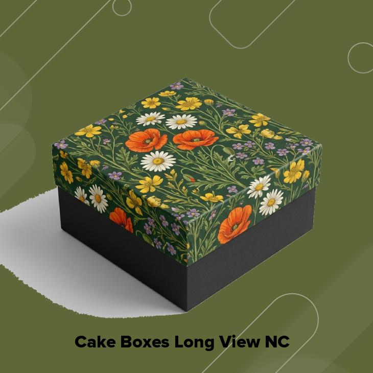 Cake boxes long view nc