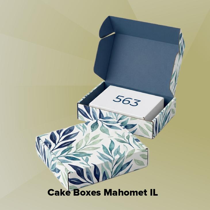 Cake boxes mahomet il