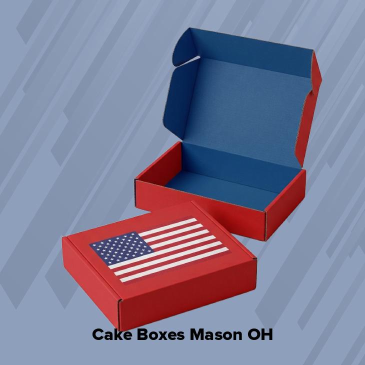 Cake boxes mason oh