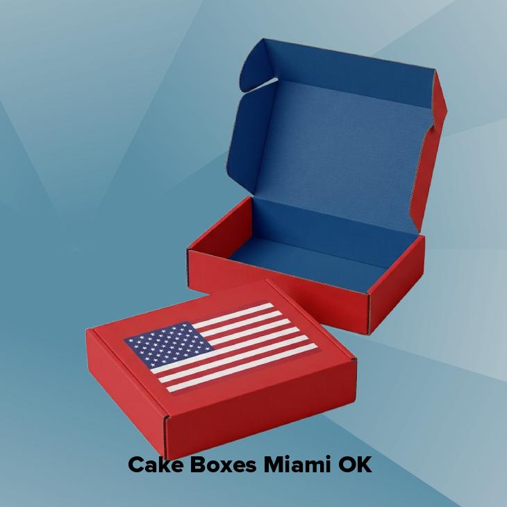 Cake boxes miami ok