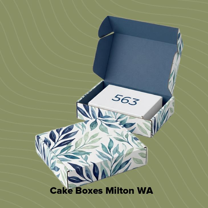 Cake boxes milton wa