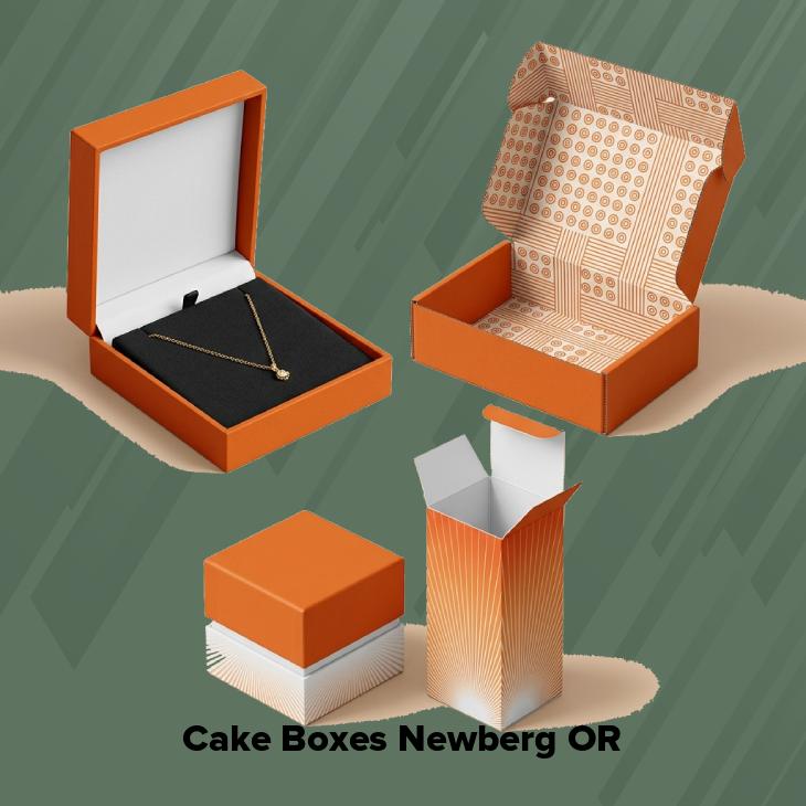 Cake boxes newberg or