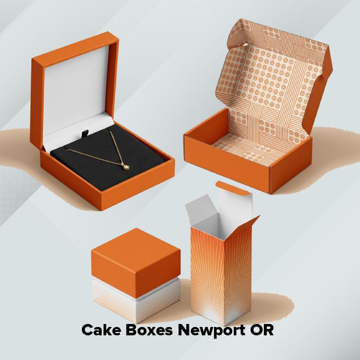 Cake boxes newport or