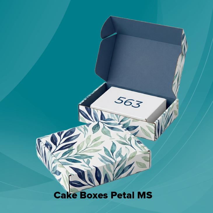 Cake boxes petal ms