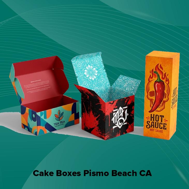 Cake boxes pismo beach ca
