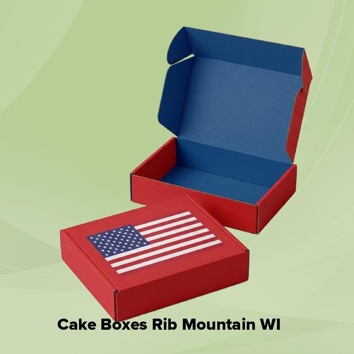 Cake boxes rib mountain wi