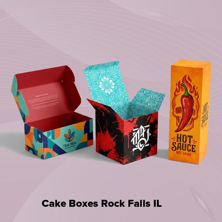 Cake boxes rock falls il