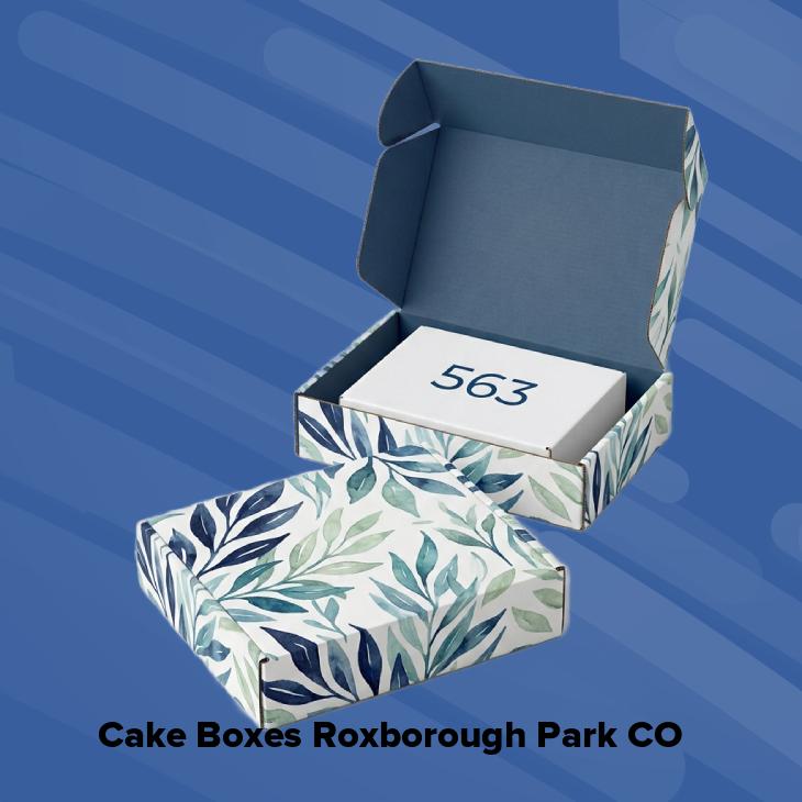 Cake boxes roxborough park co