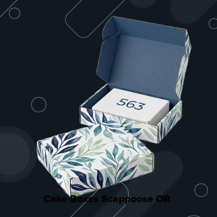 Cake boxes scappoose or