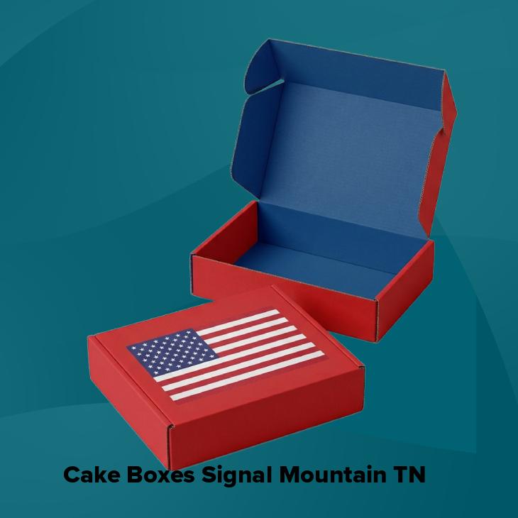 Cake boxes signal mountain tn