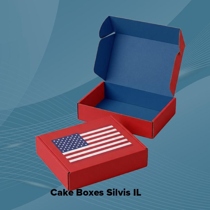 Cake boxes silvis il