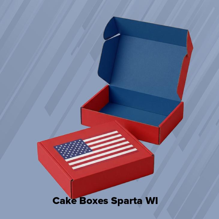 Cake boxes sparta wi
