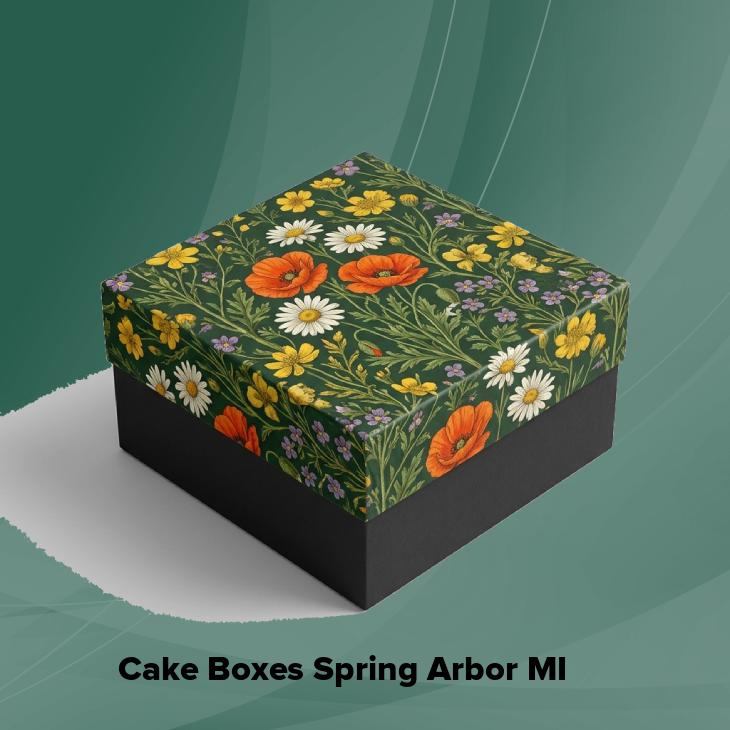 Cake boxes spring arbor mi