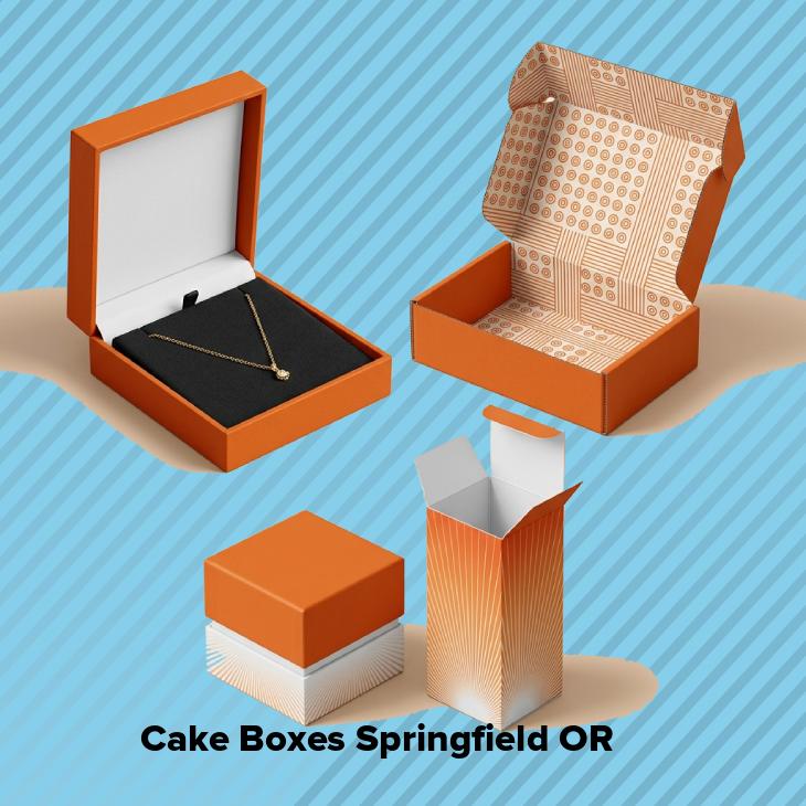 Cake boxes springfield or