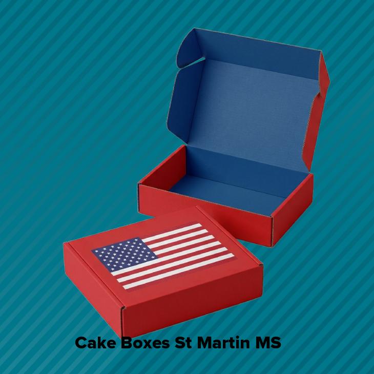Cake boxes st martin ms