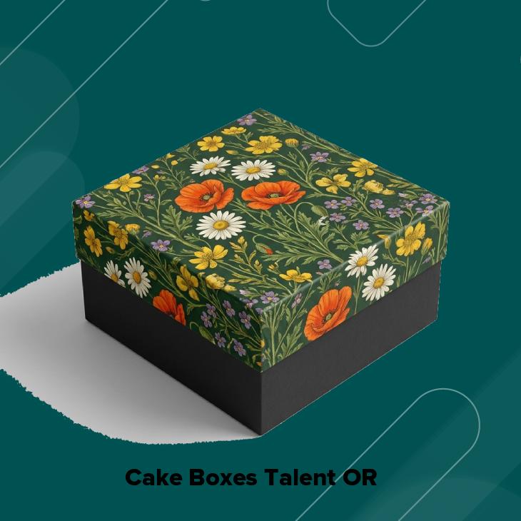 Cake boxes talent or