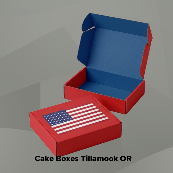 Cake boxes tillamook or